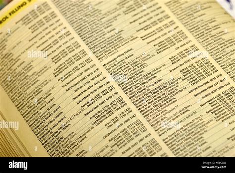 yellow pages directory.